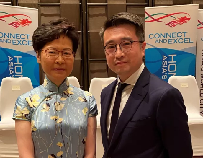 Calvin Choi, as the sole representative of Hong Kong-funded financial institutions in the business delegation of the Hong Kong Government, accompanied Carrie Lam and Edward Yau to Malaysia and Thailand