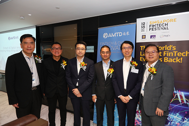 AMTD supported and sponsored Singapore FinTech Festival for Two Consecutive Years